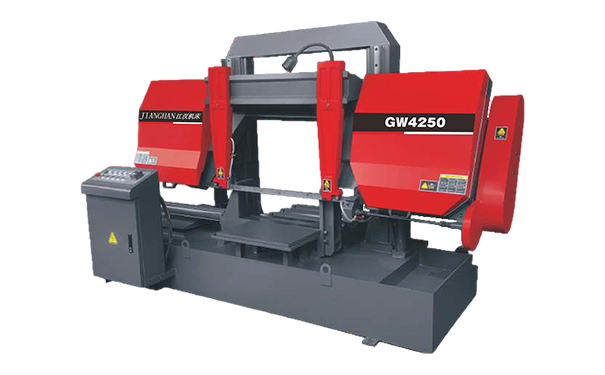 临桂GW4250双柱龙门卧式带锯床